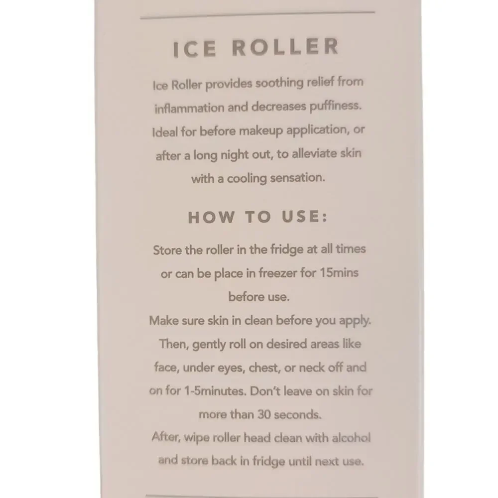 Catherine Malandrino Complete Facial Care Set Facial Brush, Ice Roller, Acne Dot